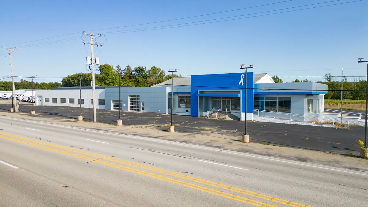 The Sales & Technical Development Facility on West Main Road as acquired in April 2026, before renovation